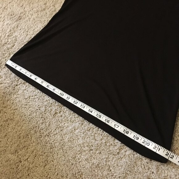 Josephine Chaus Studio Espresso Brown Ribbed Rayon Blend Tank Top - Picture 9 of 10